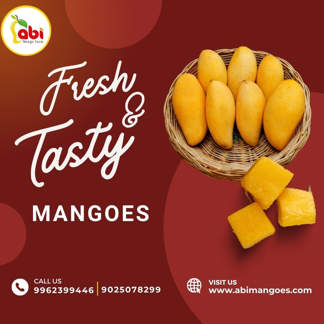 Farm Fresh Mangoes From Abi Mango Farm 