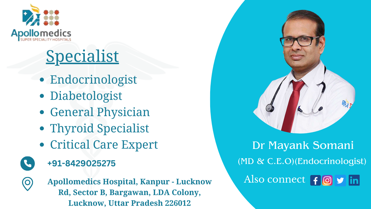 Best Endocrinologist in Lucknow, Lucknow (8429025275)