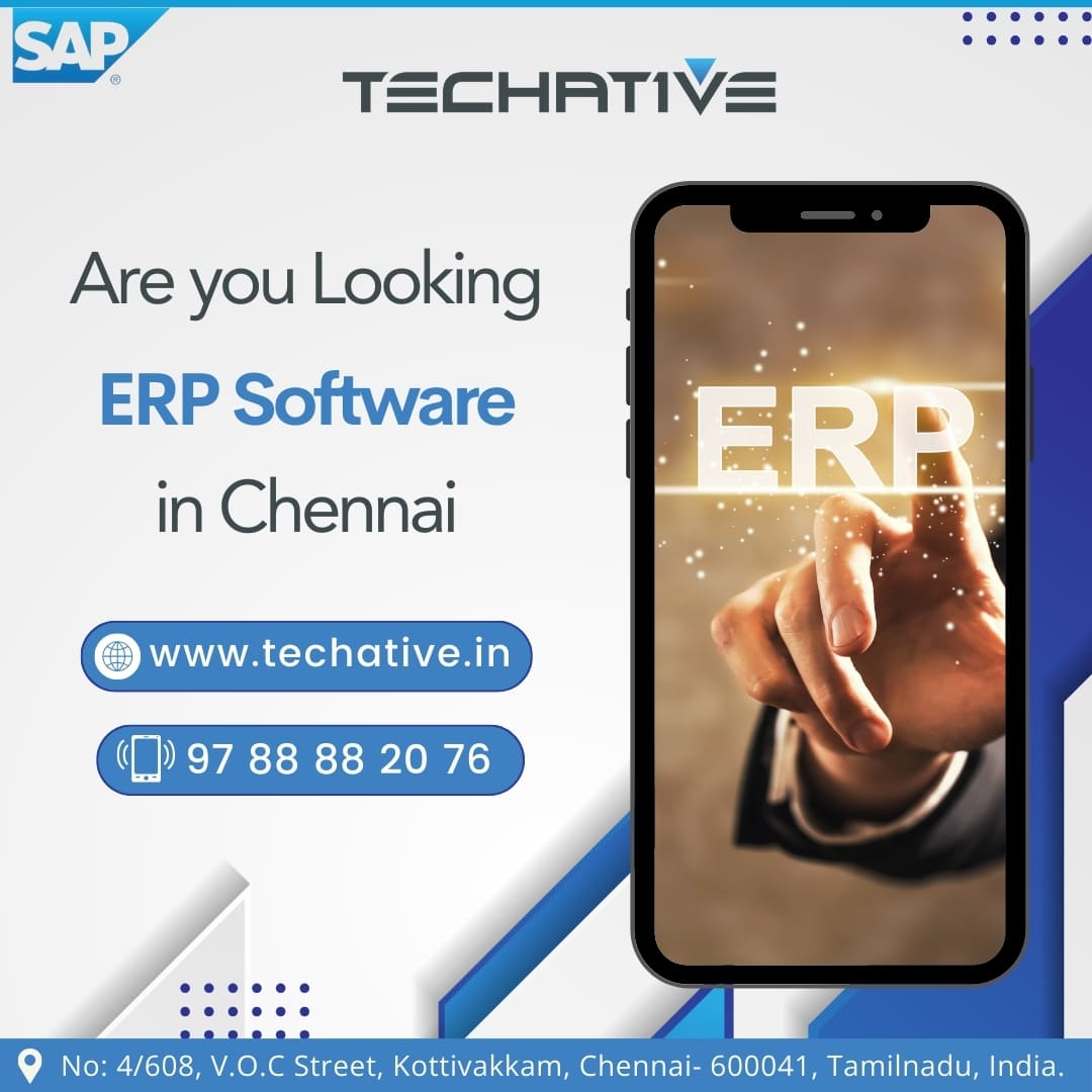 Erp Software Solutions In Chennai