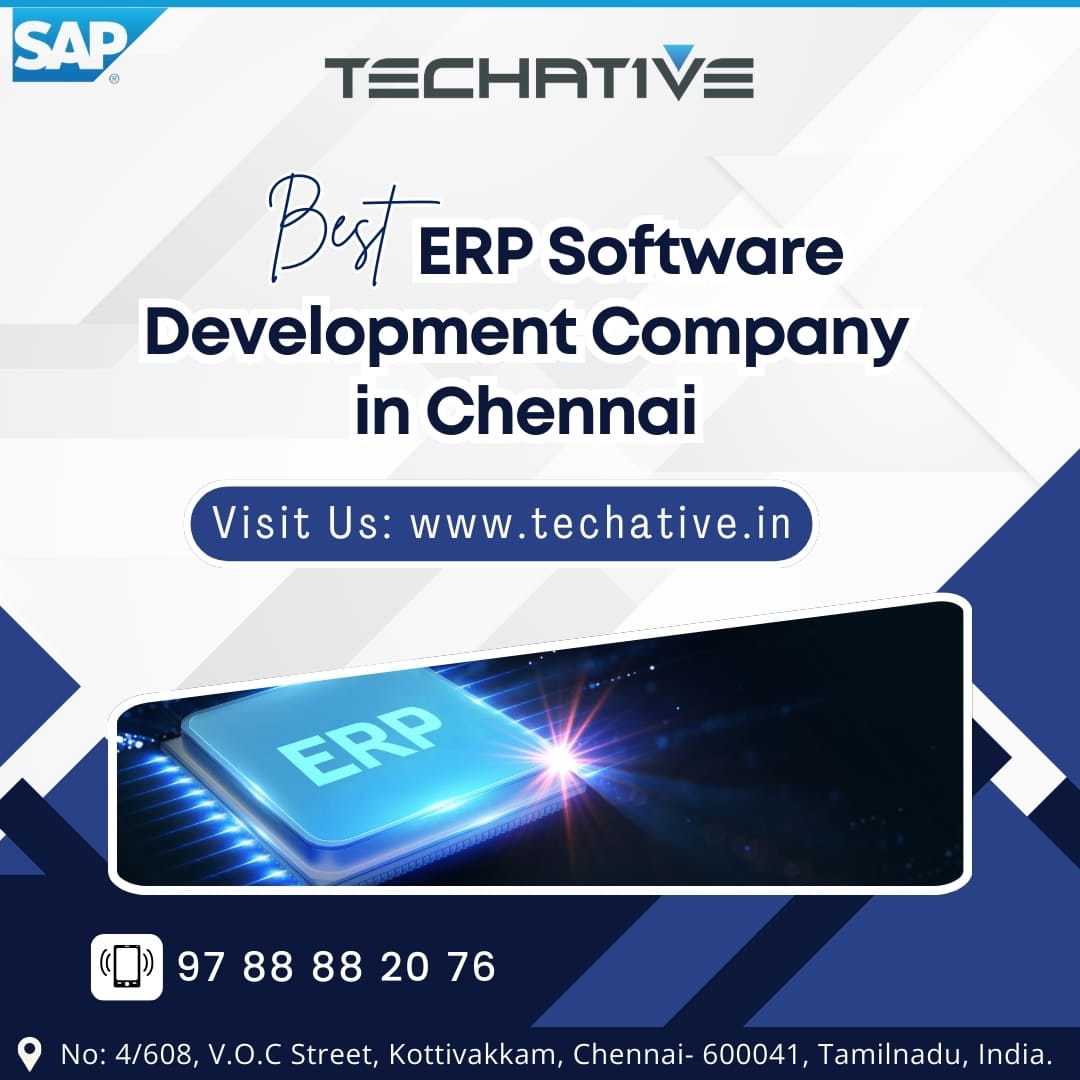 Erp Software Development Company In Chennai