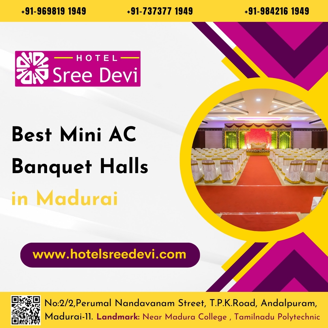 Best Mini Halls In Madurai
