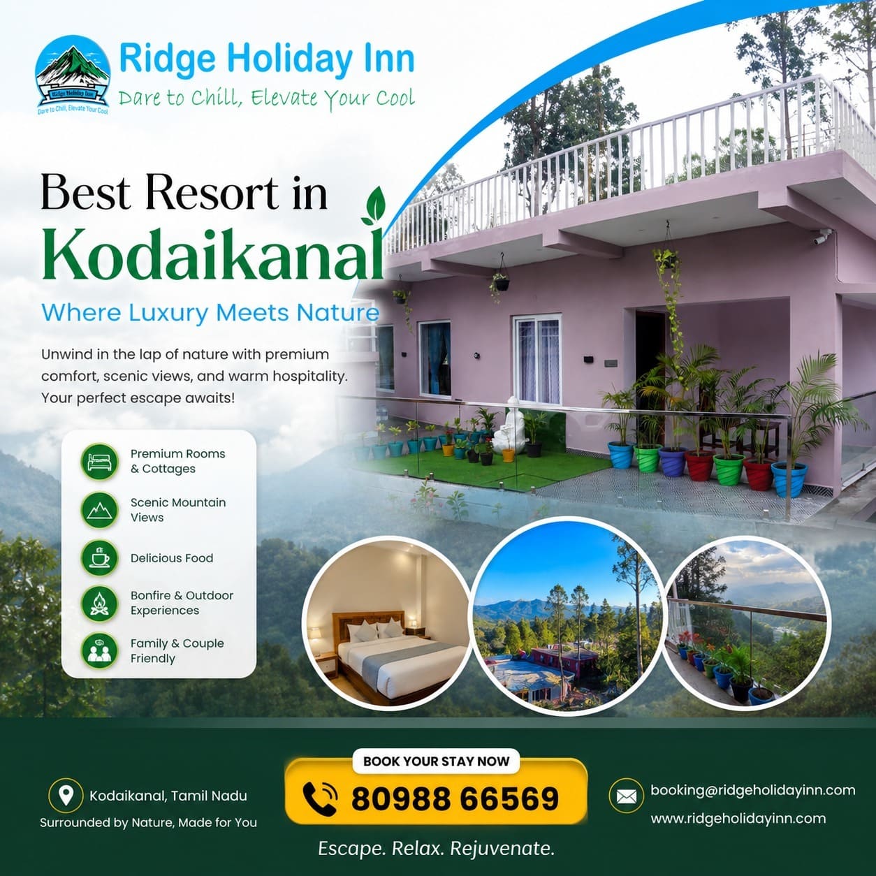 Best Resort In Kodaikanal For Family And Couple Getaways