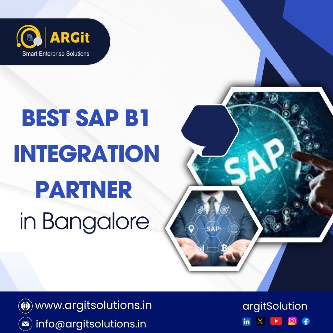 Top Sap B1 Integration Partner In Bangalore