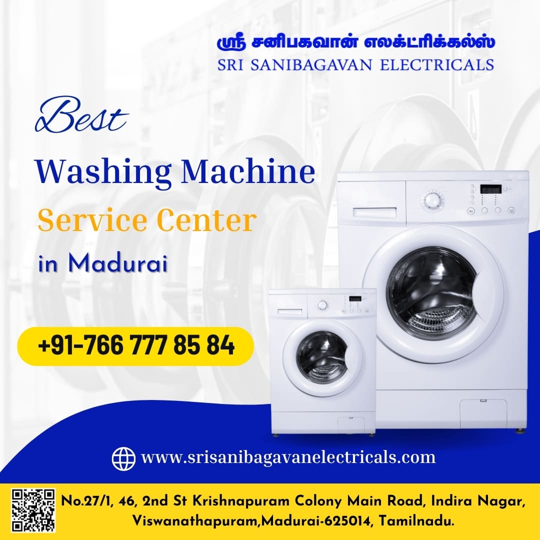 Best Washing Machine Service Center In Madurai