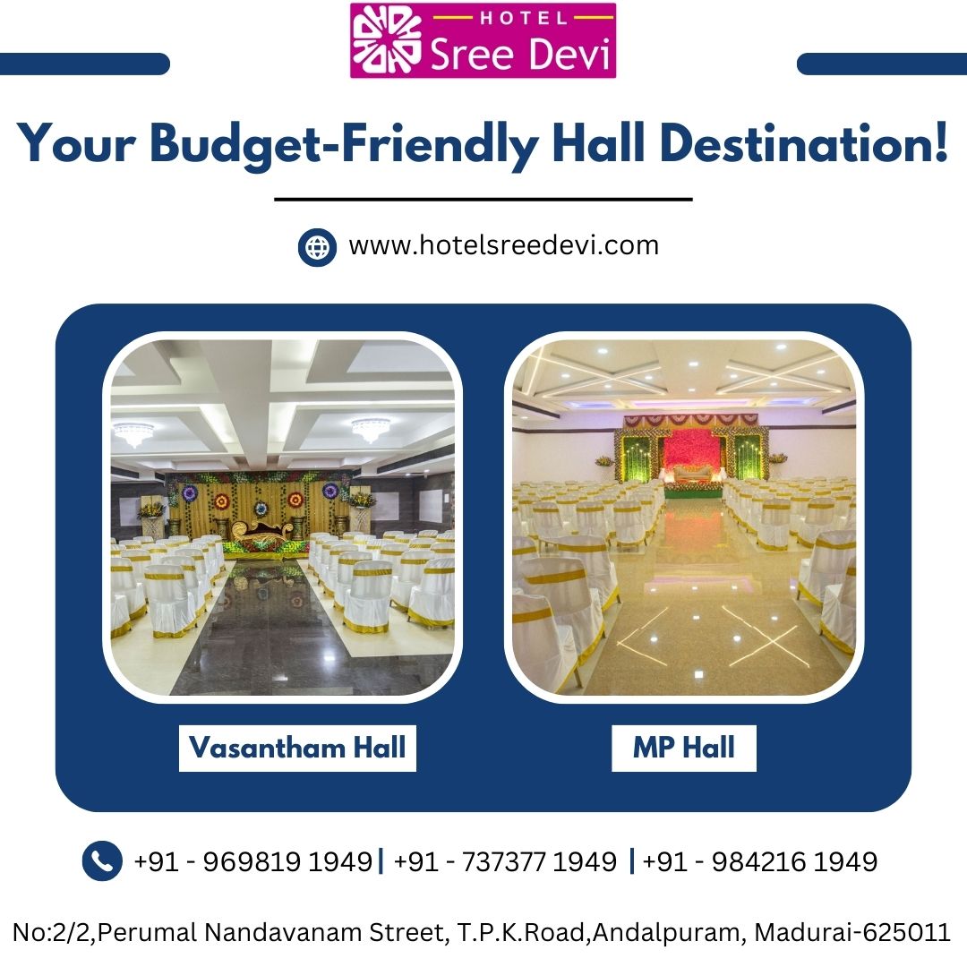 The Best Function Halls In Madurai-hotel Sreedevi