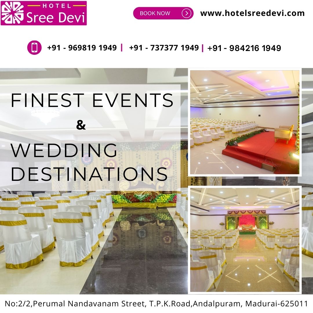 Hotel Sreedevi - The Best Ac Banquet Halls In Madurai