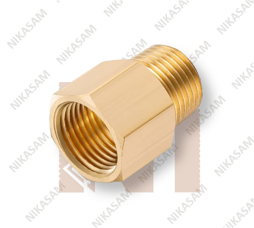 Brass Pipe Fitting Male-female Adaptor