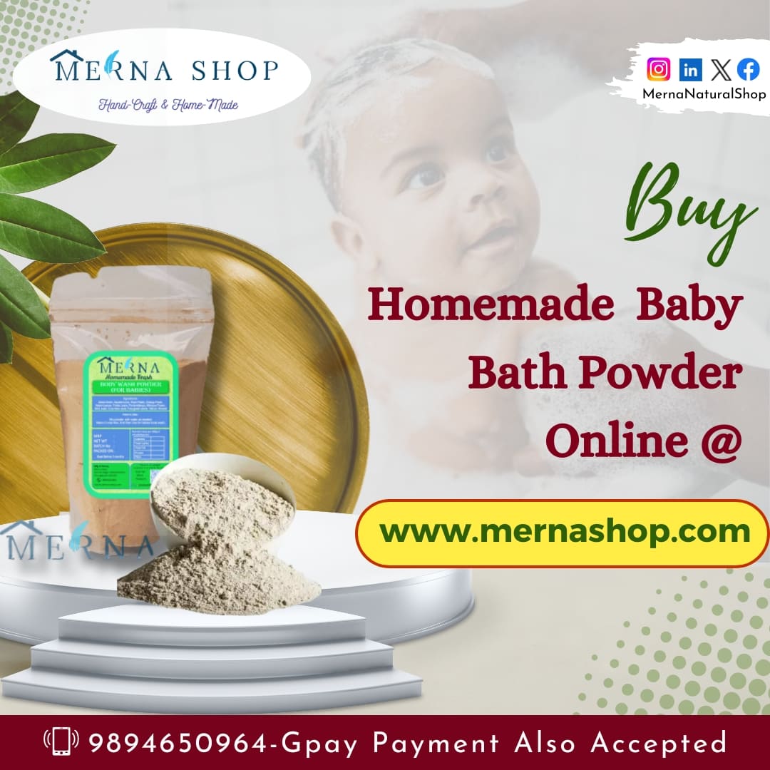Buy Homemade Baby Bath Powder Online