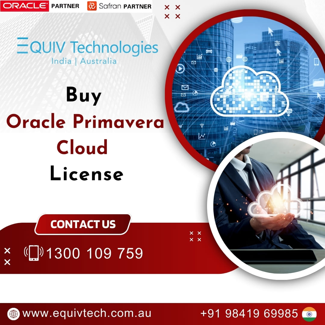 Buy Oracle Primavera Cloud License