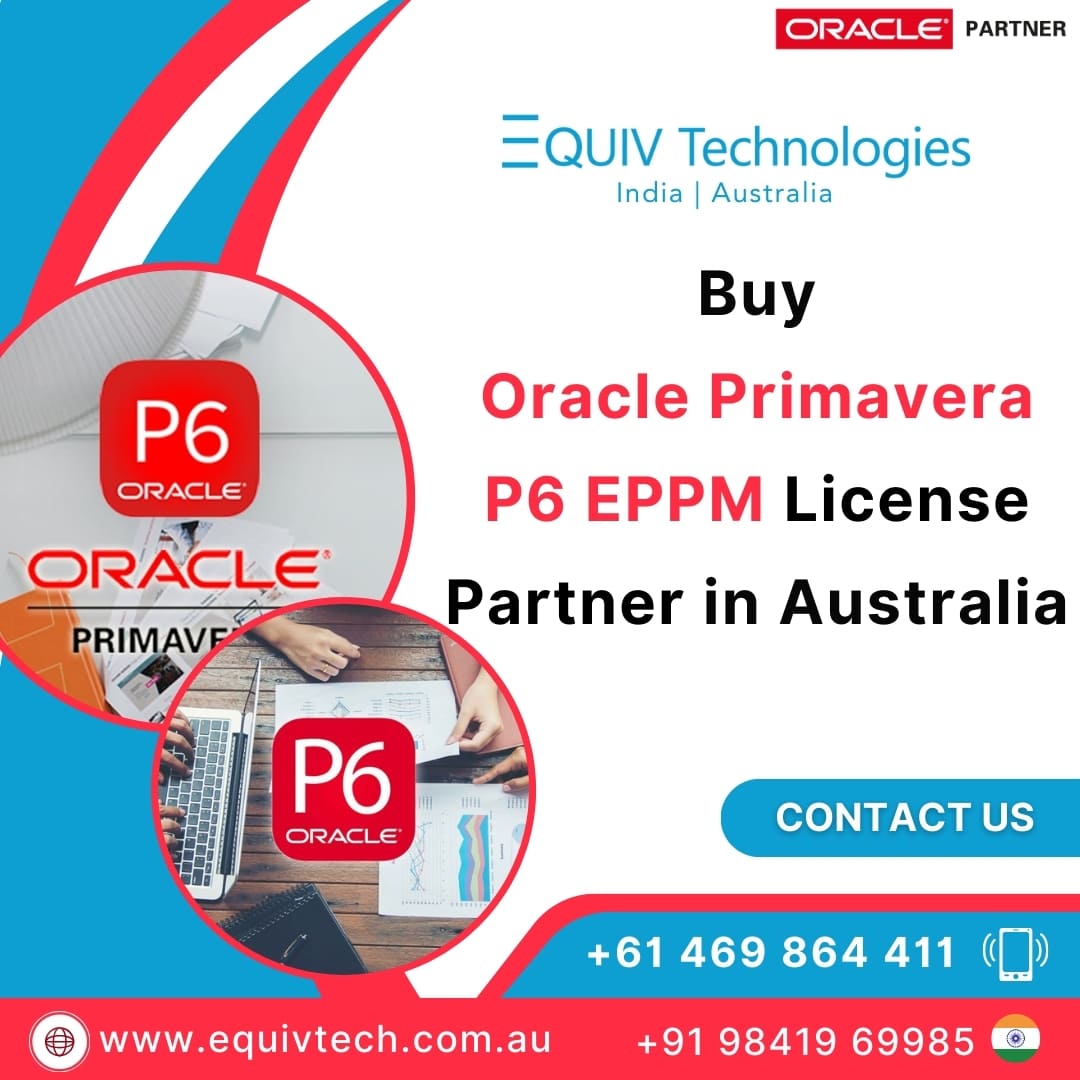 Buy Oracle Primavera P6 Eppm License Partner In Australia