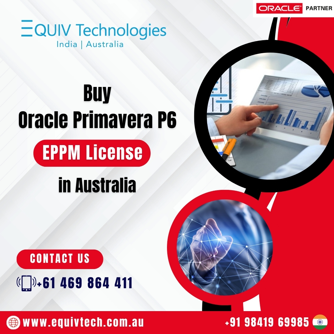 Buy Oracle Primavera P6 Eppm License In Australia