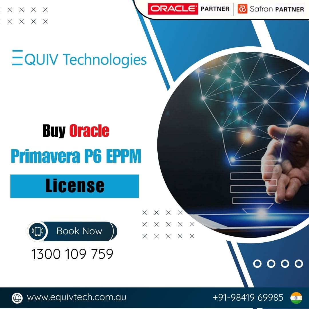 Buy Oracle Primavera P6 Eppm License