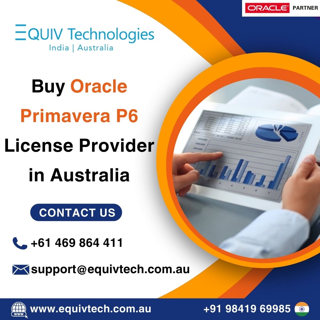 Buy Oracle Primavera P6 License Provider In Australia