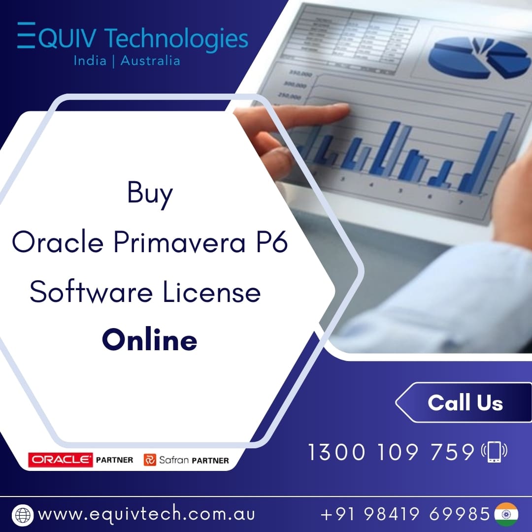 Buy Oracle Primavera P6 Software License Online