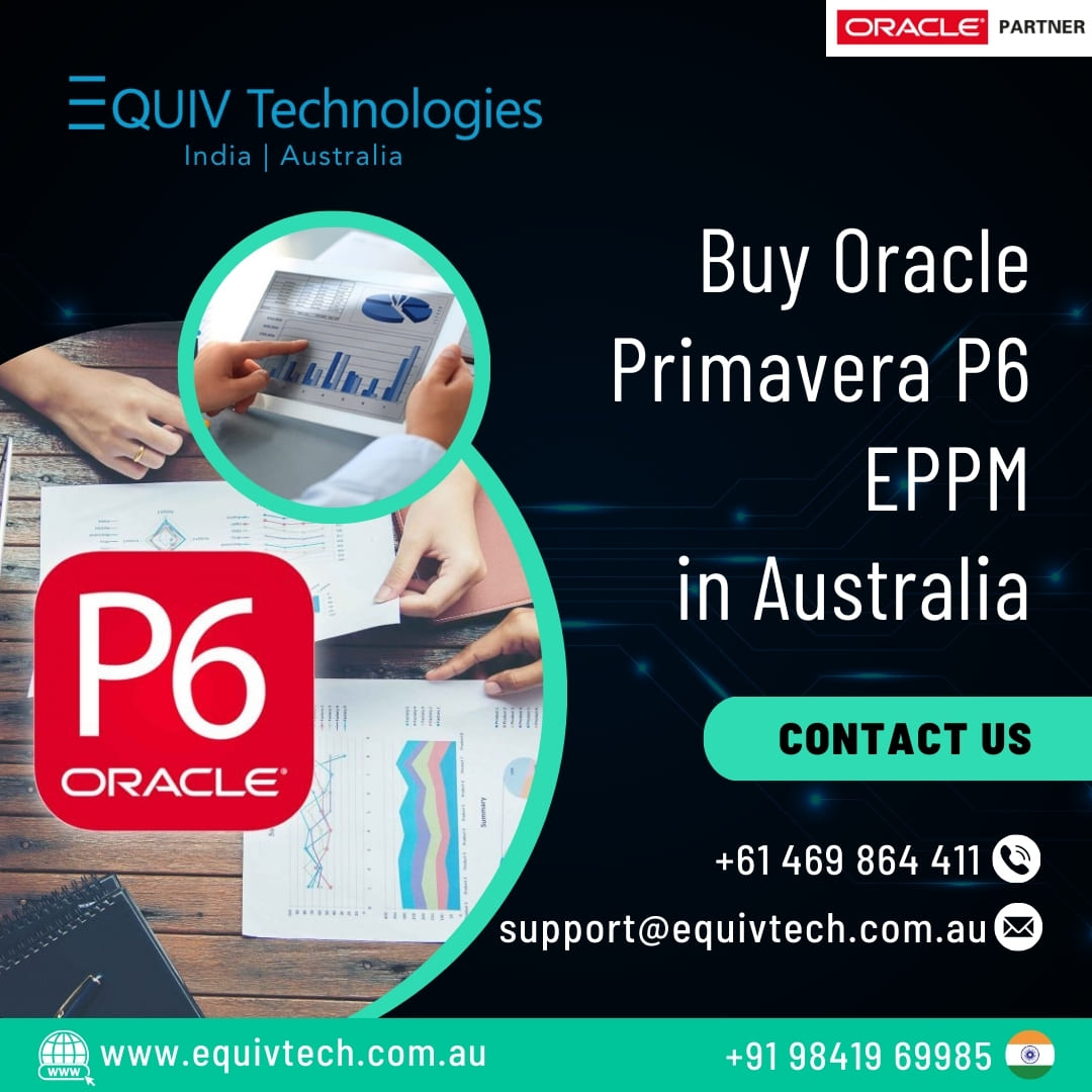 Buy Oracle Primavera P6 Eppm In Australia