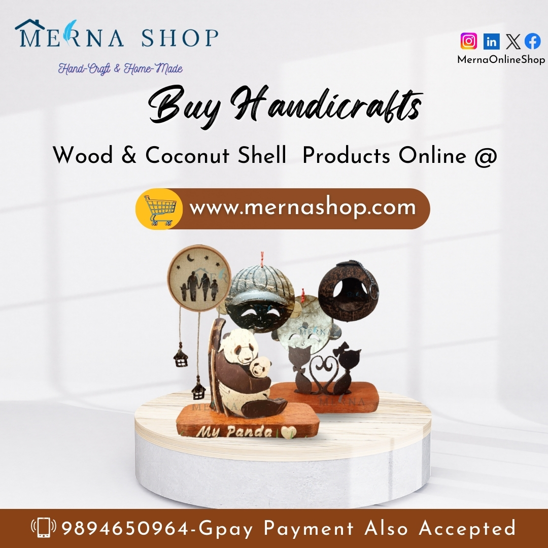 Buy Handicraft Wood And Coconut Shell Products Online