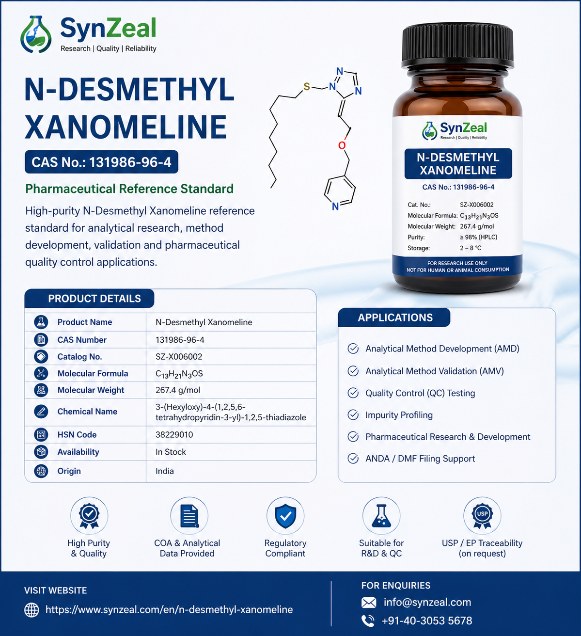 N-desmethyl Xanomeline