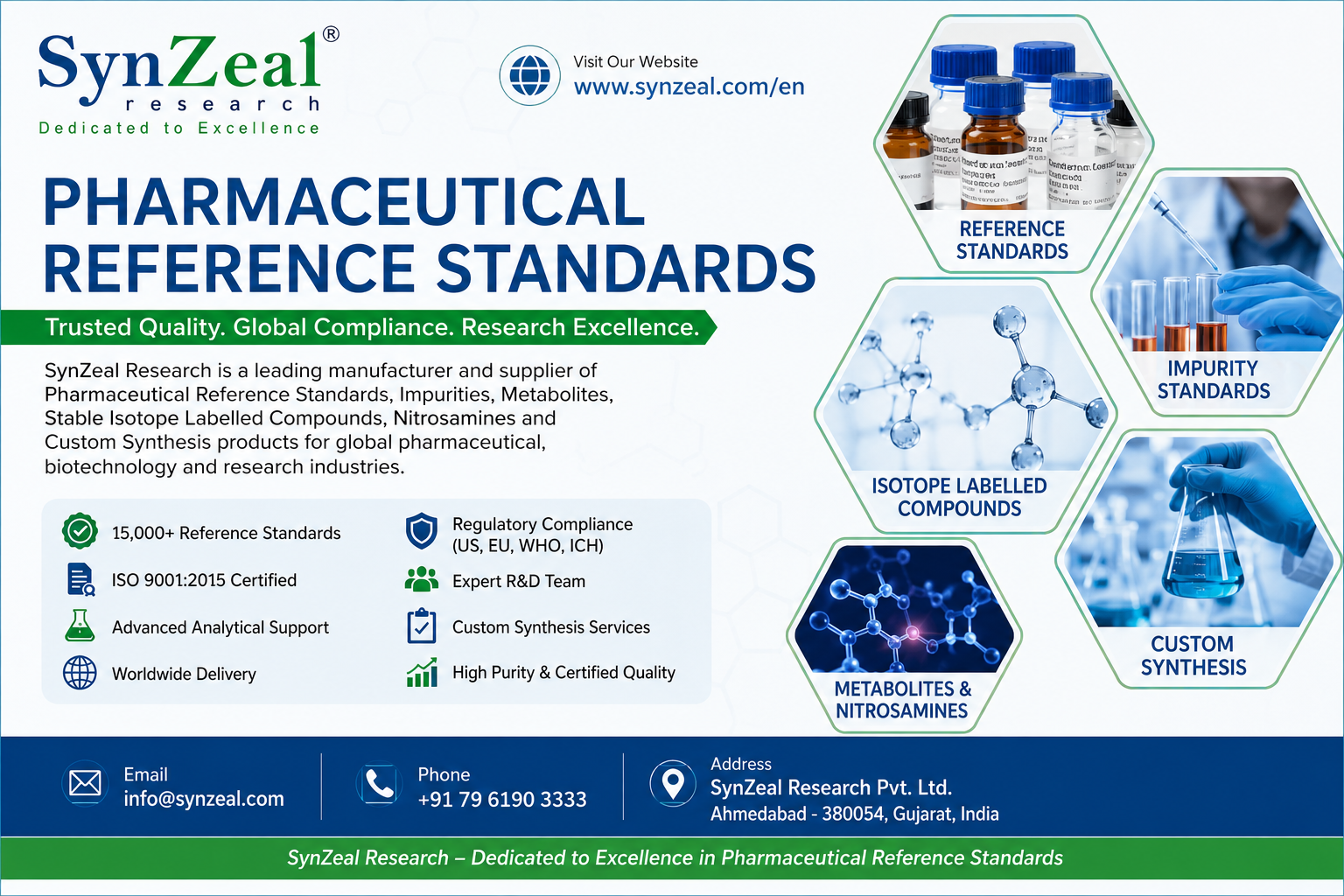 Pharmaceutical Reference Standards Manufacturer