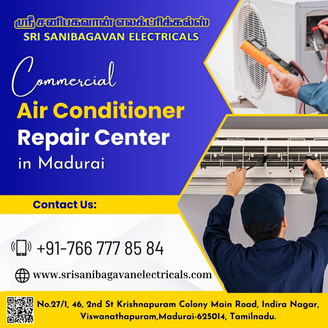 Commercial Air Conditioner Repair Center In Madurai