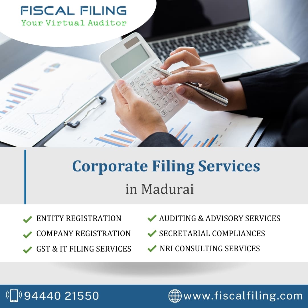 Corporate Filing Services In Madurai