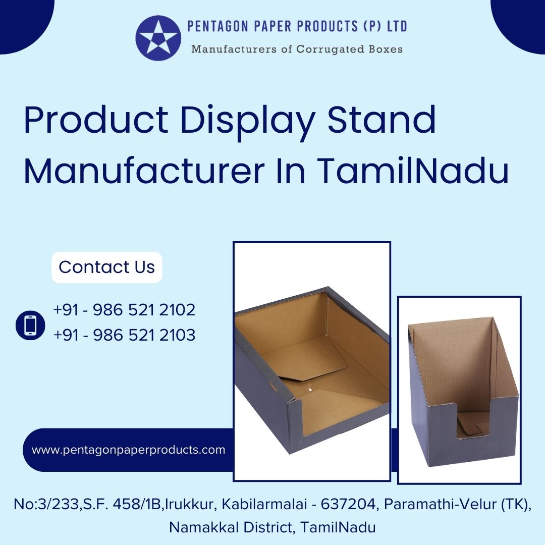 Display Stand Manufacturer In Namakkal