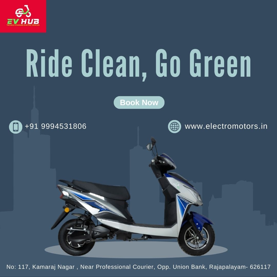 Electric Two Wheeler Showroom In Rajapalayam.