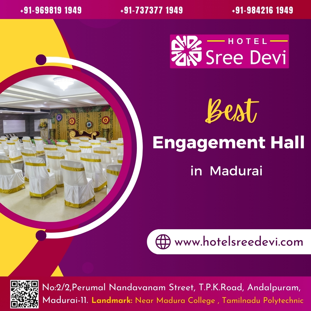 Hotel Sreedevi - The Best Ac Banquet Halls In Madurai