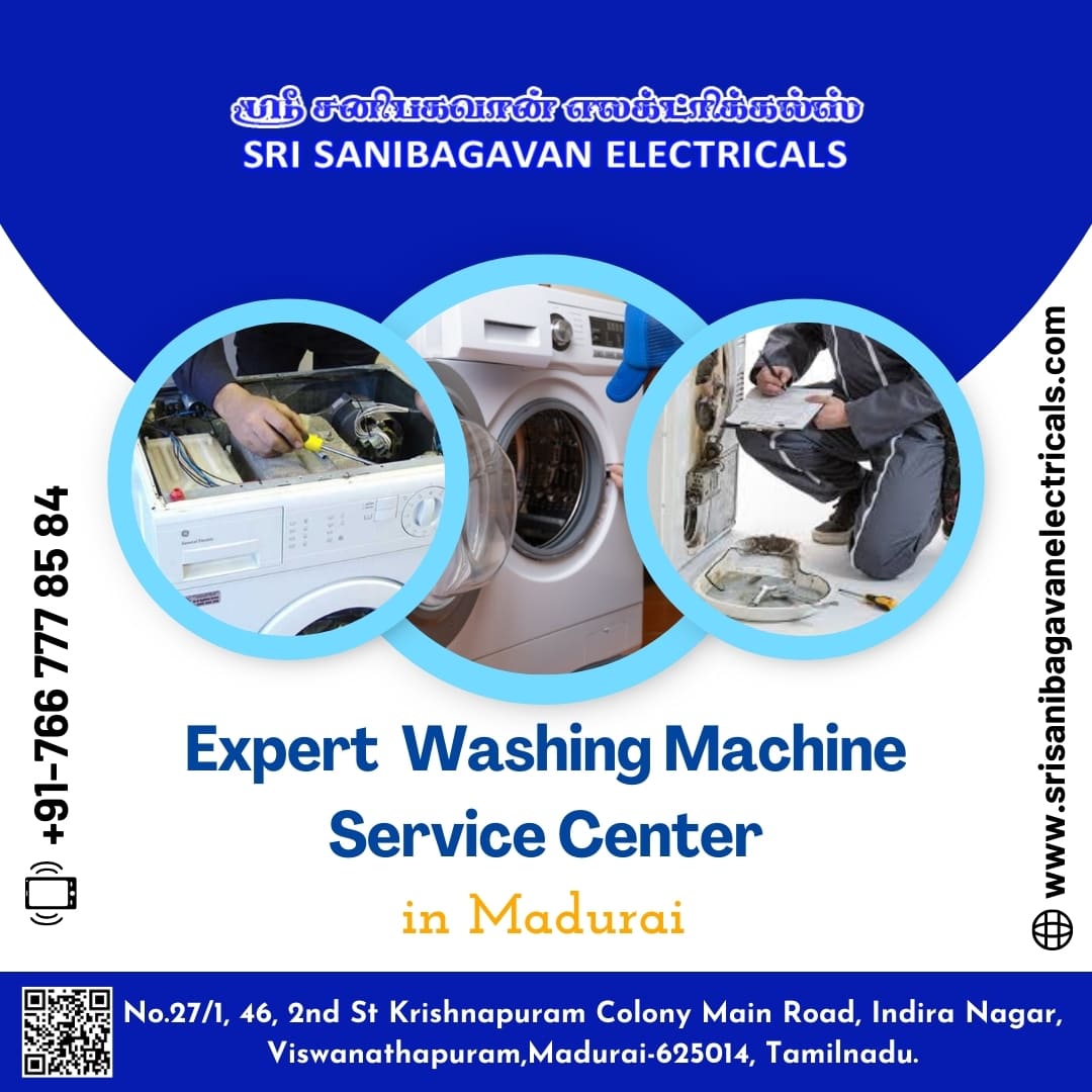 Expert Washing Machine Service Center In Madurai