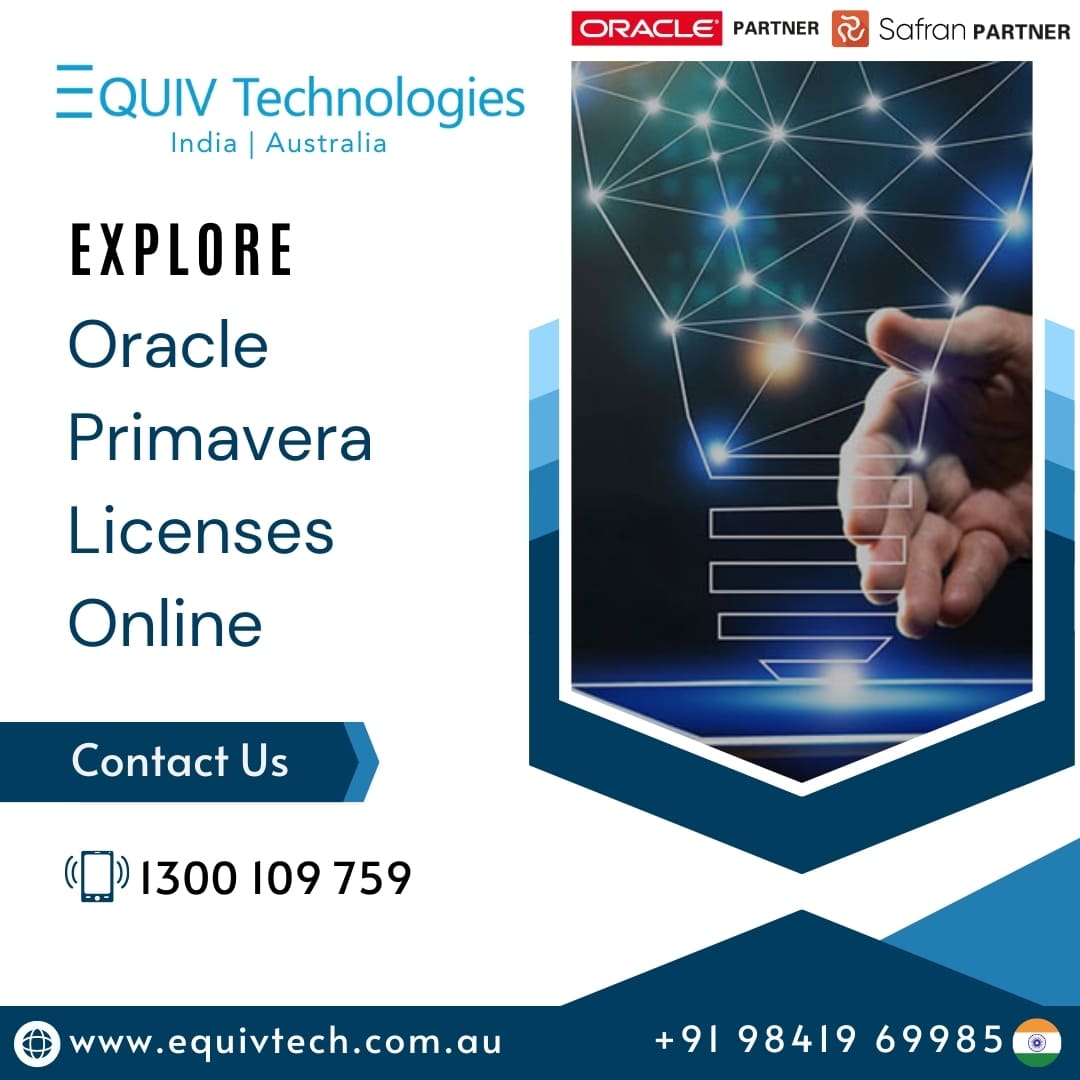 Explore Oracle Primavera Licenses Online