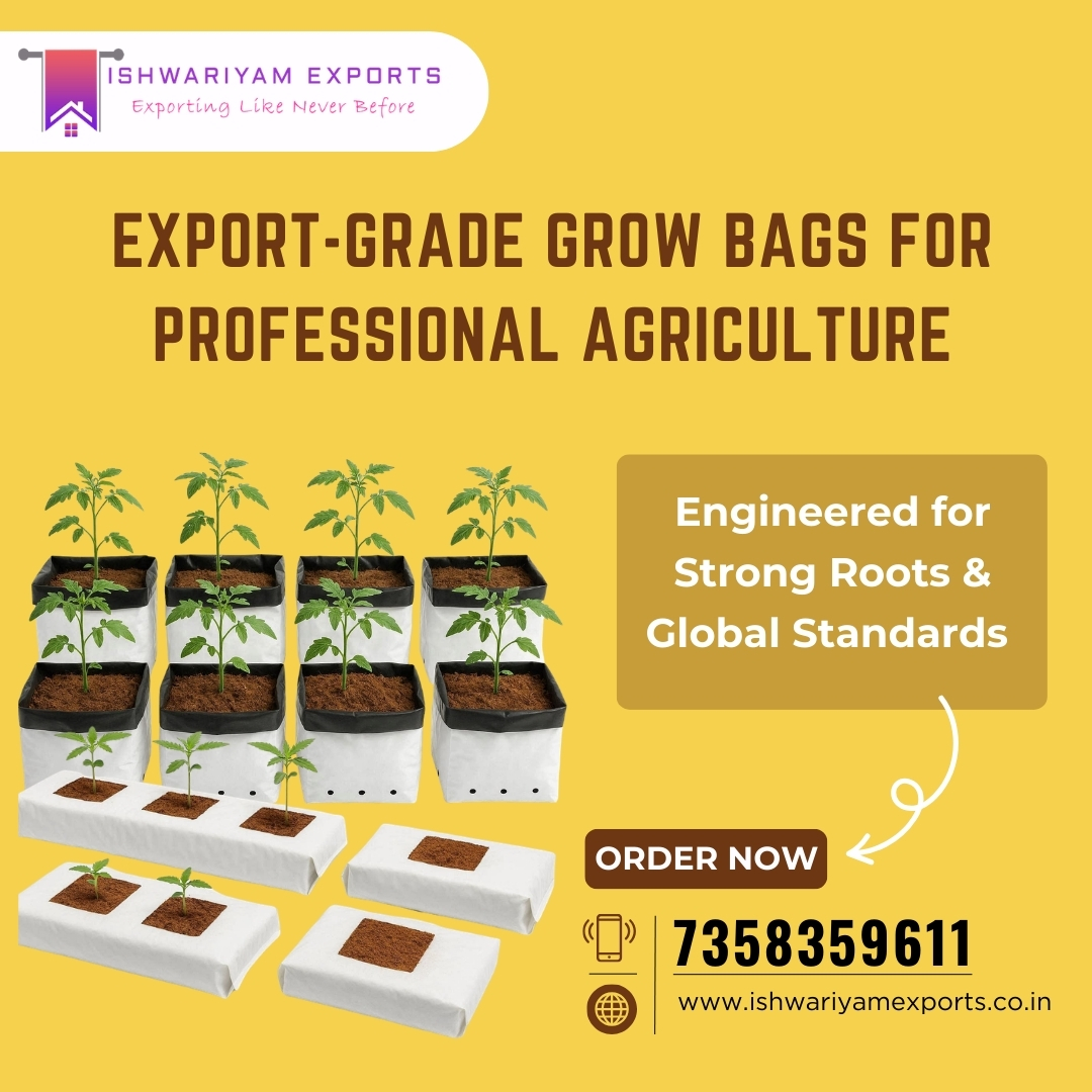 Export Grade Grow Bags For Professional Agriculture