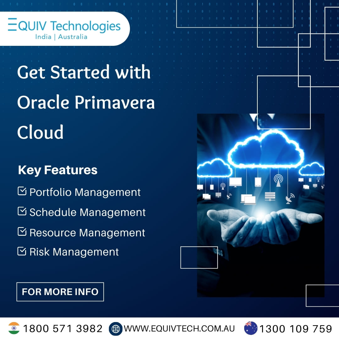 Get Started With Oracle Primavera Cloud