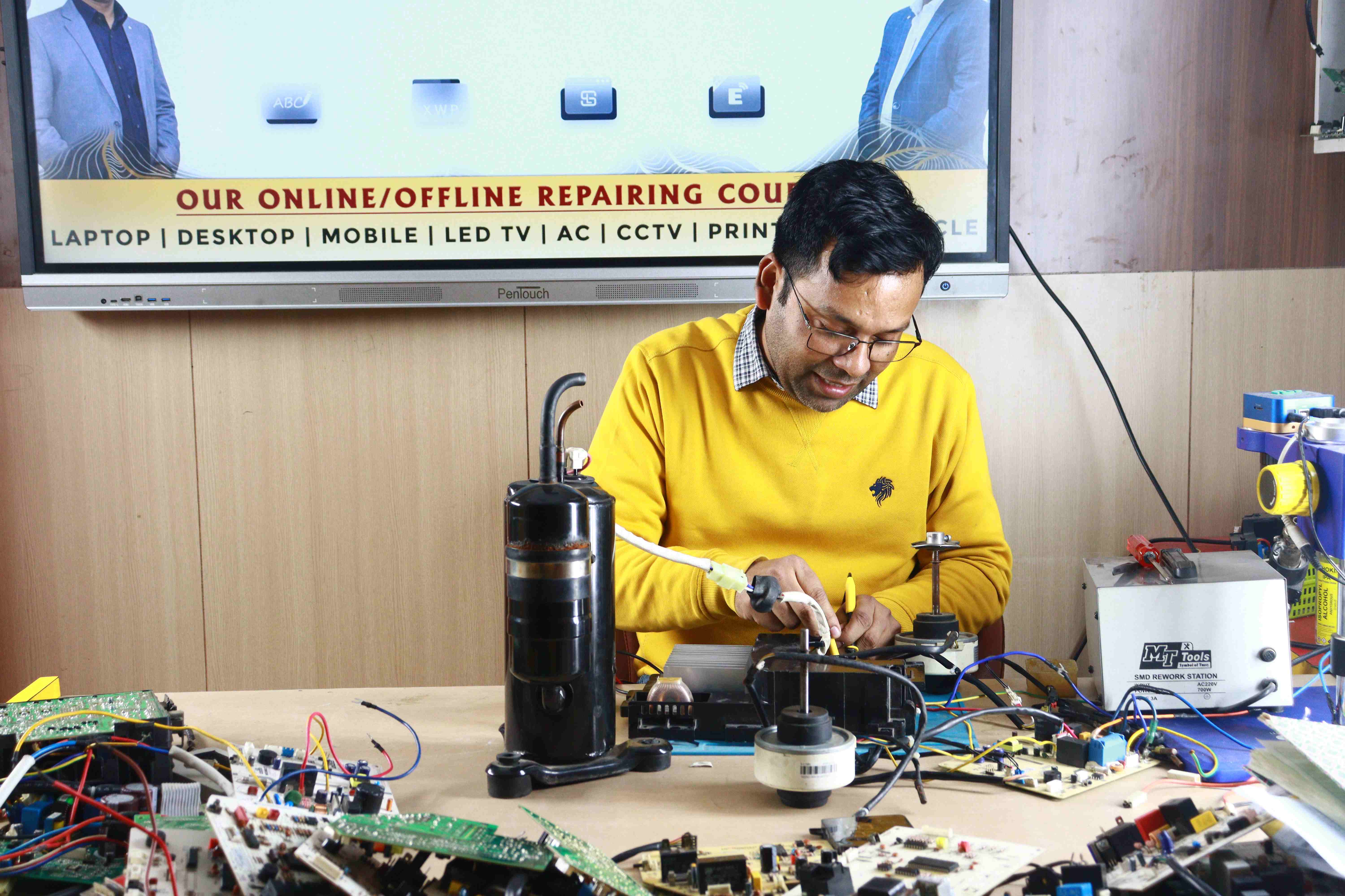 Ac Repairing Course | Ac Pcb Repairing Training Institute In Delhi