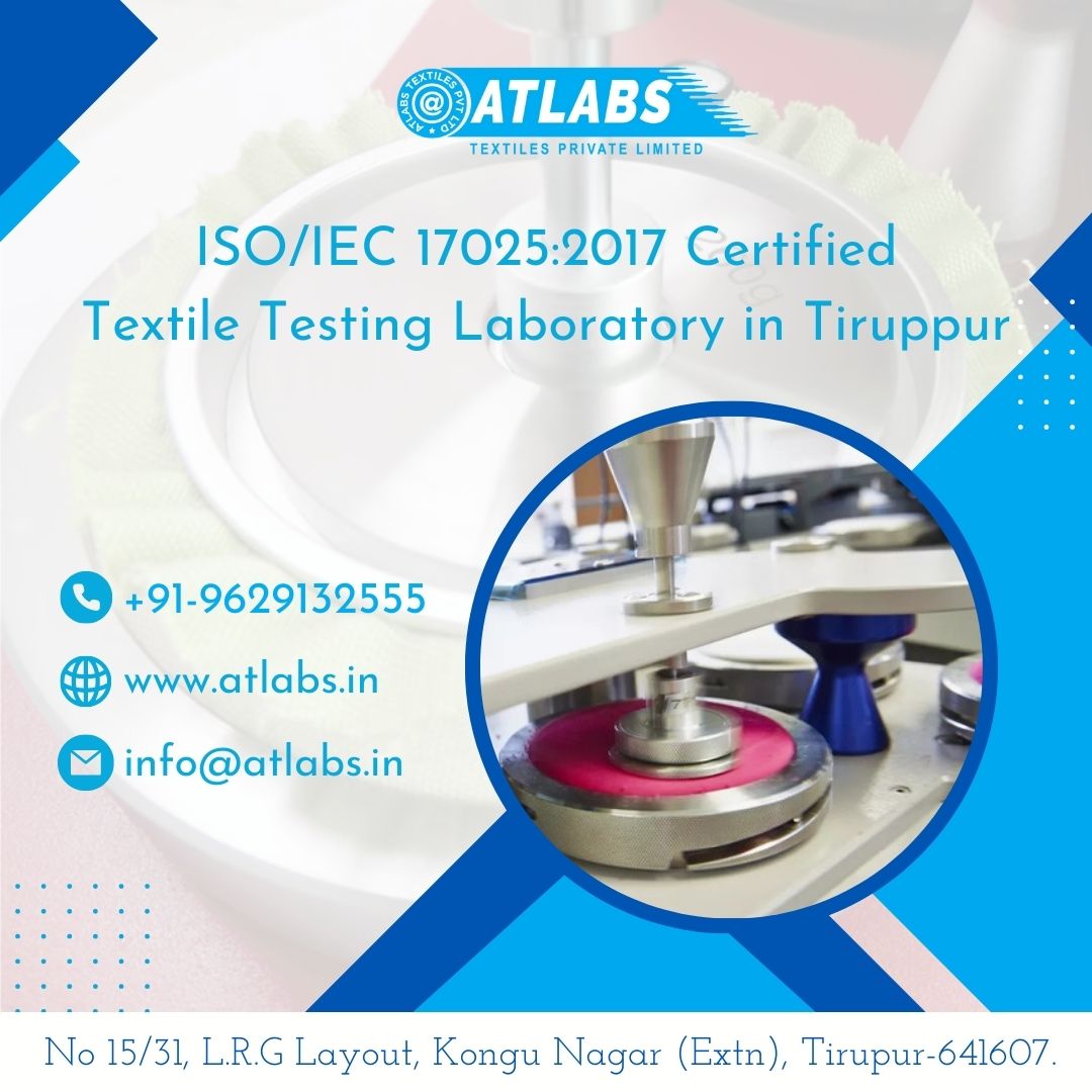 Iso 9001:2015 Certified Testing Laboratory In Tiruppur