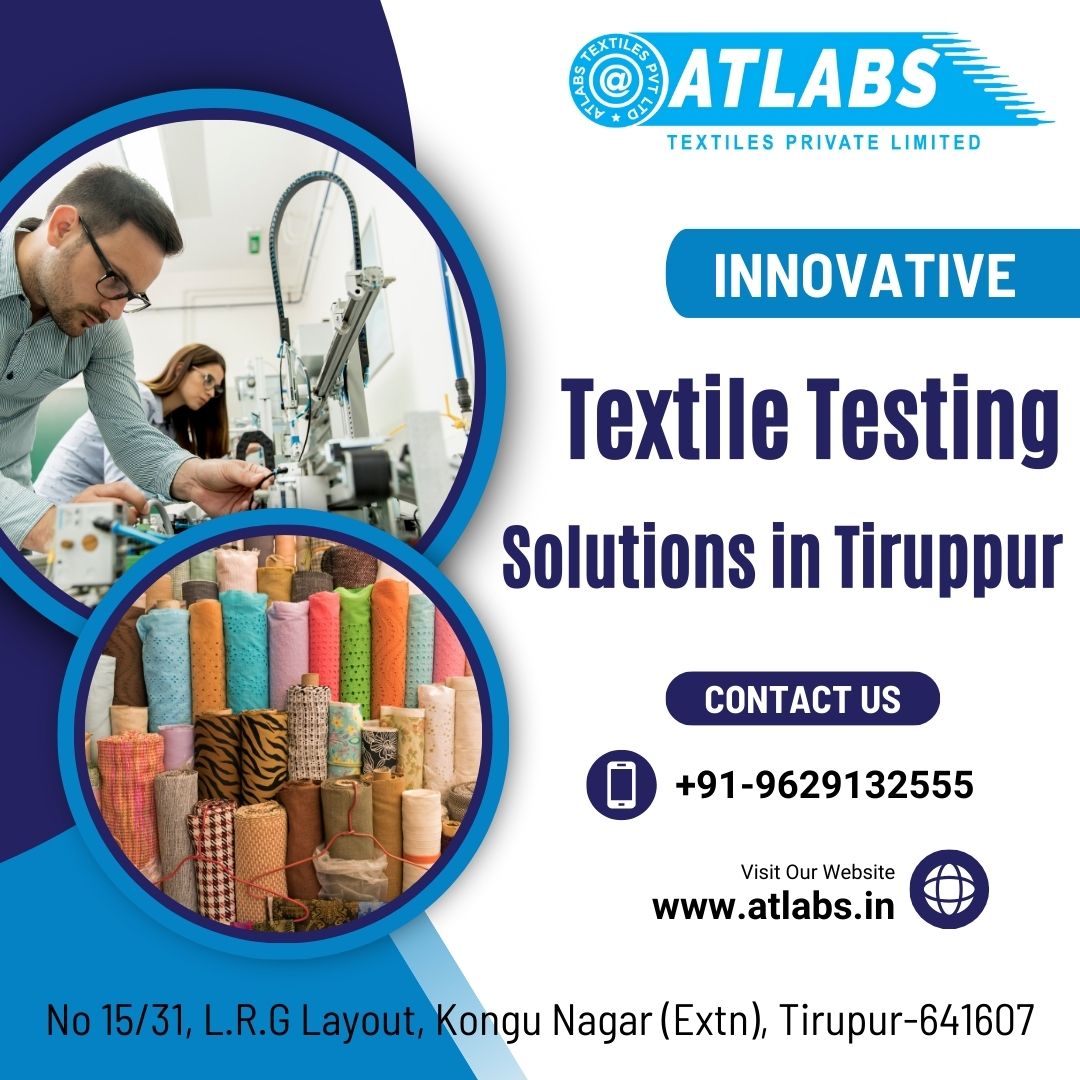 Inovative Textile Testing Lab In Tiruppur