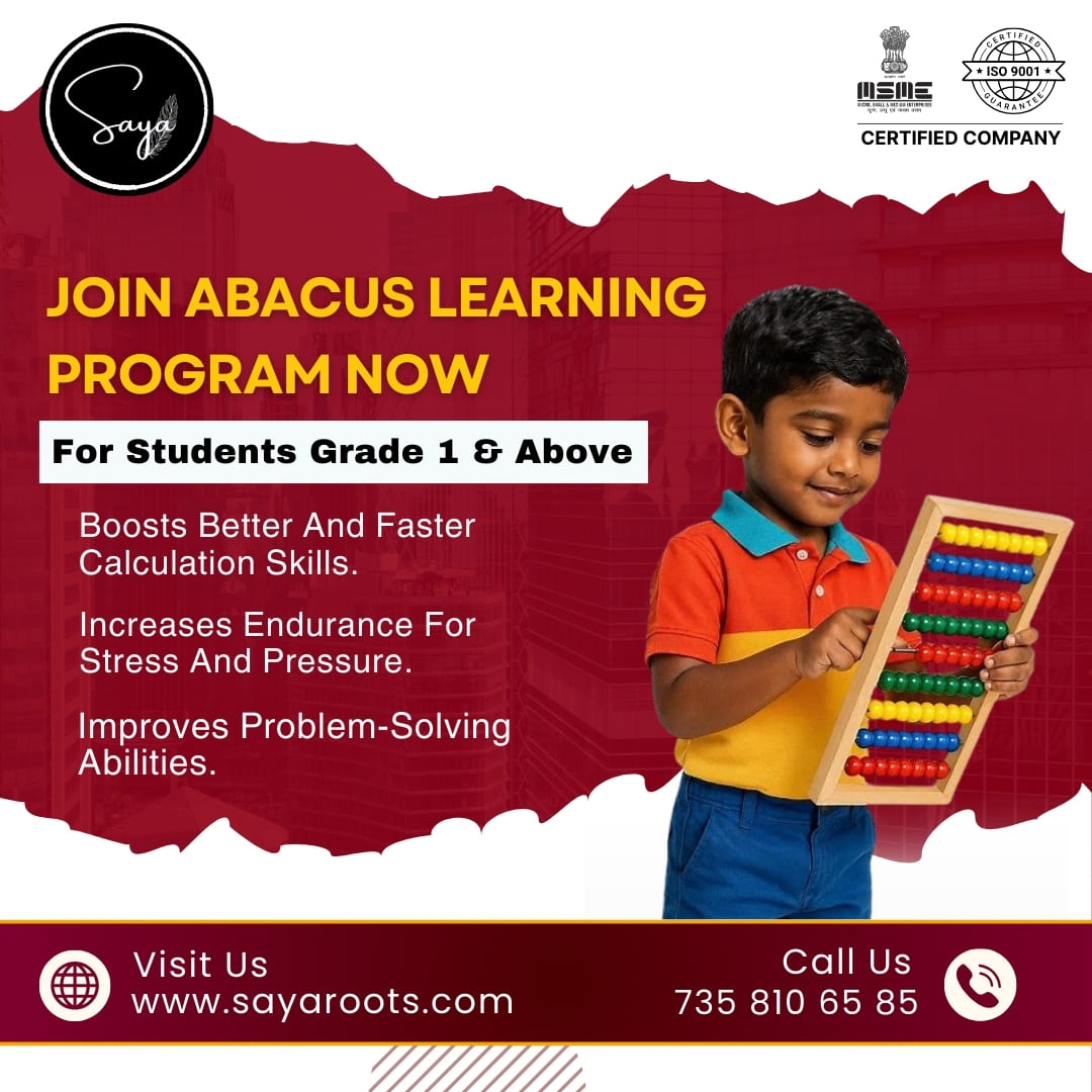 Join Abacus Learning Program Now