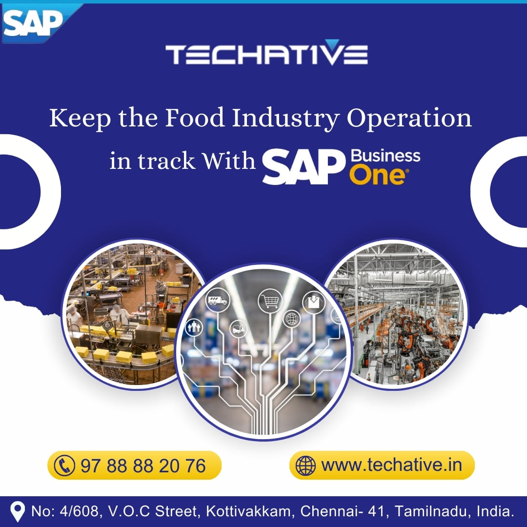 Sap Business One For Food Industry Operations