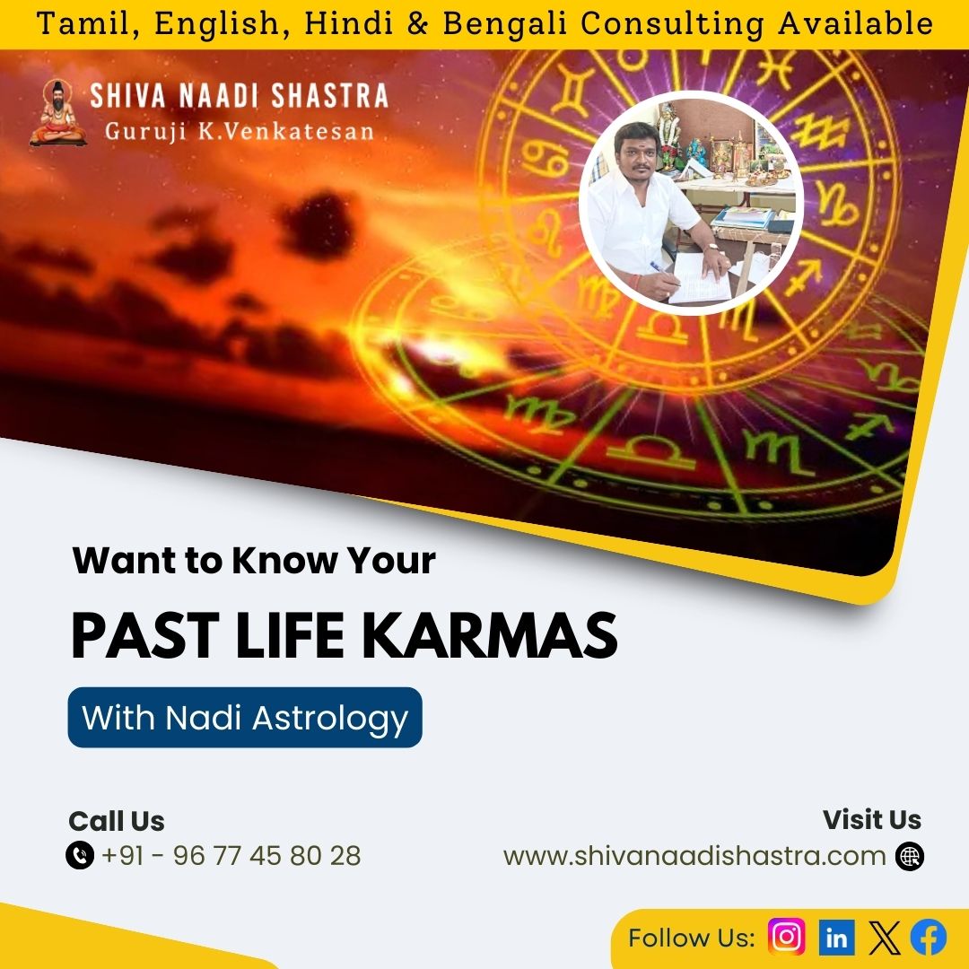 Know Your Past Life Karmas With Nadi Astrology