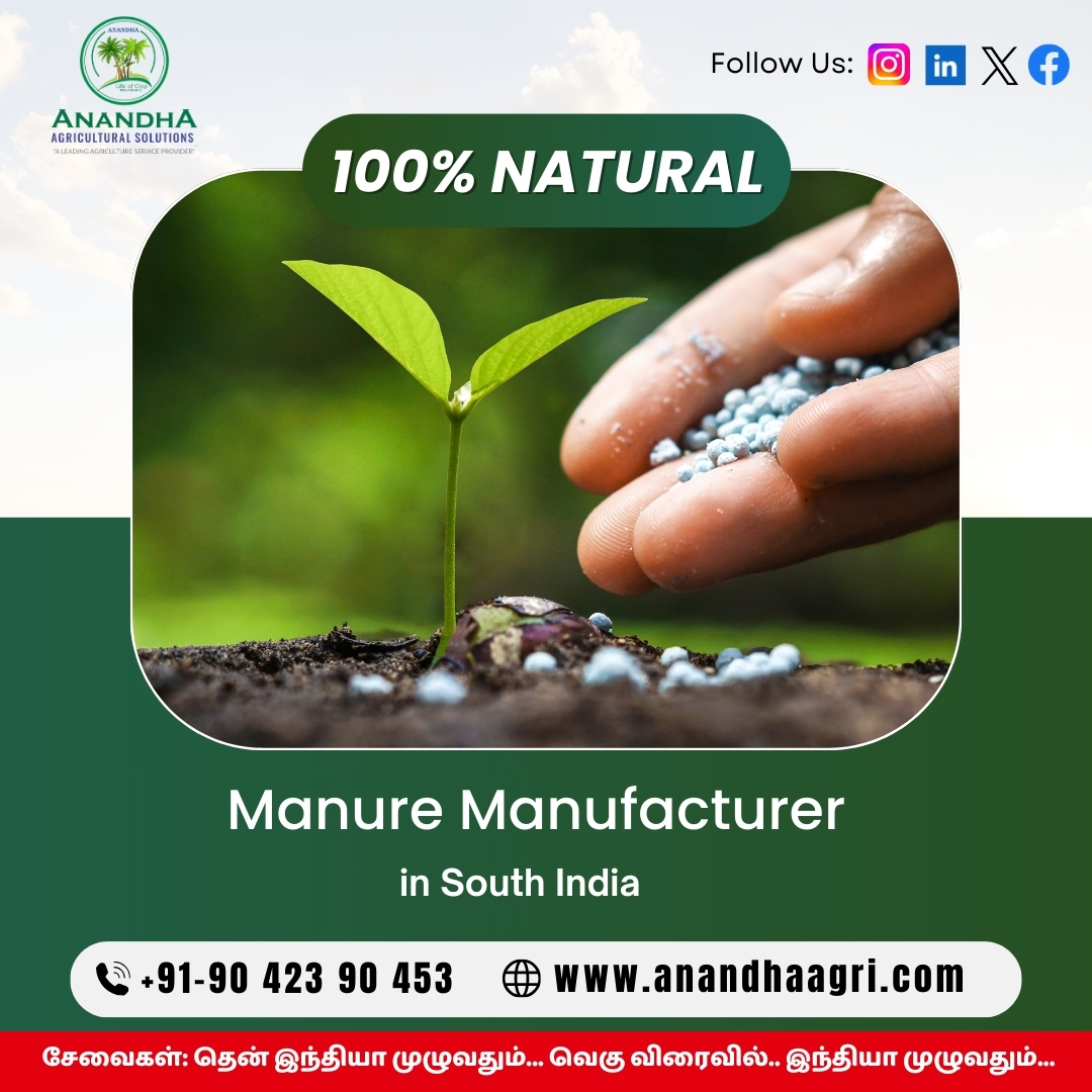 Leading Natural Manure Manufacturer In Tamilnadu