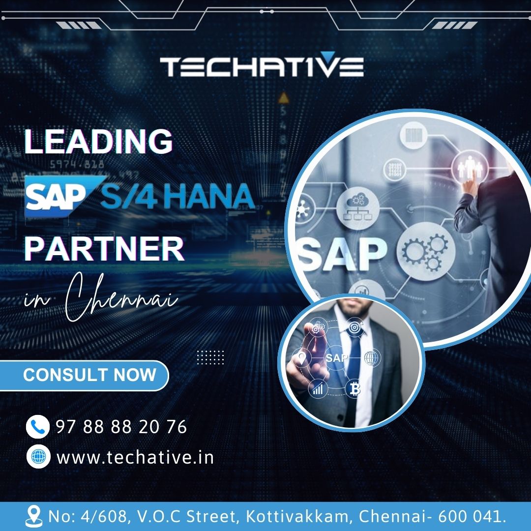 Leading Sap Business One Hana Partner In Chennai