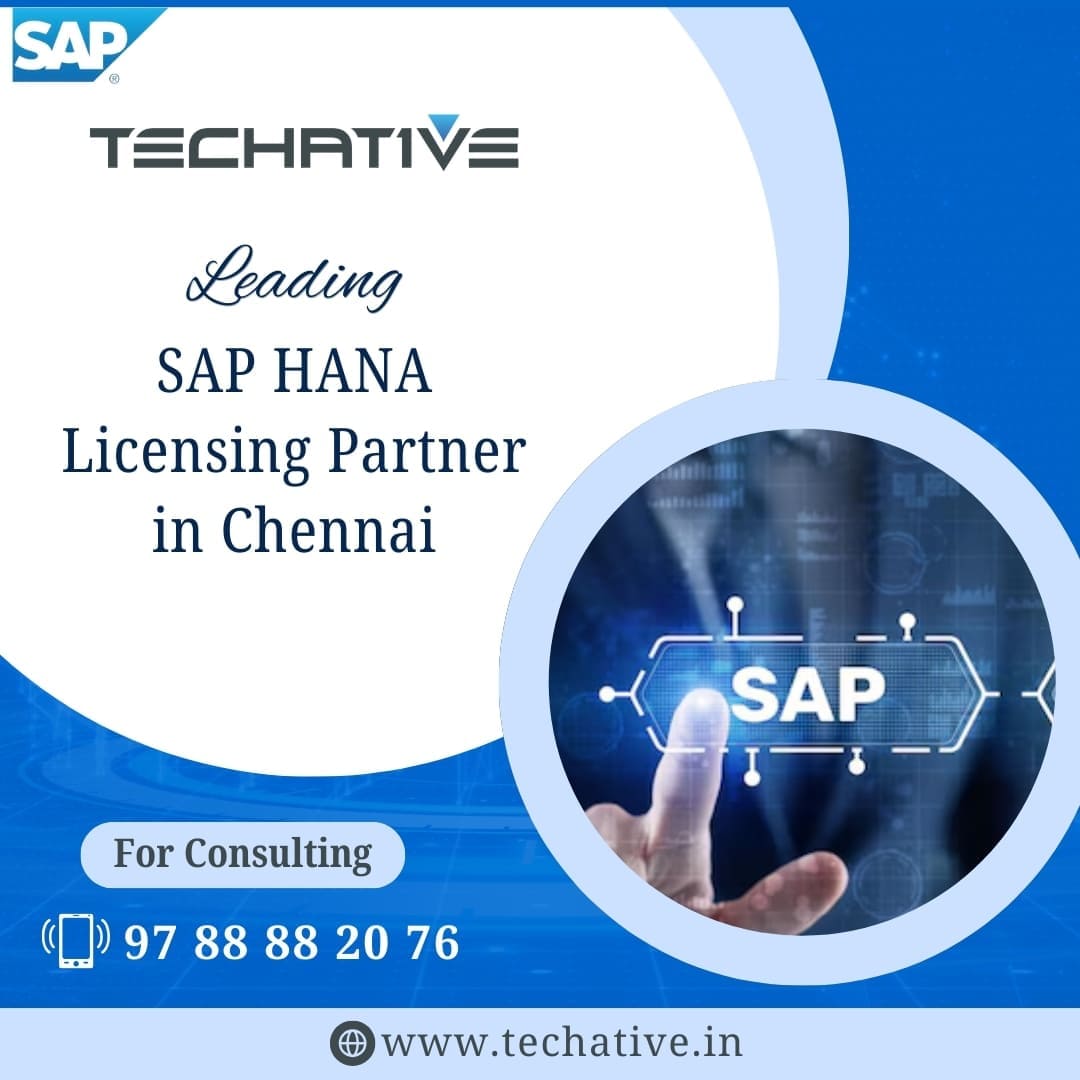 Sap Hana License Partner In Chennai