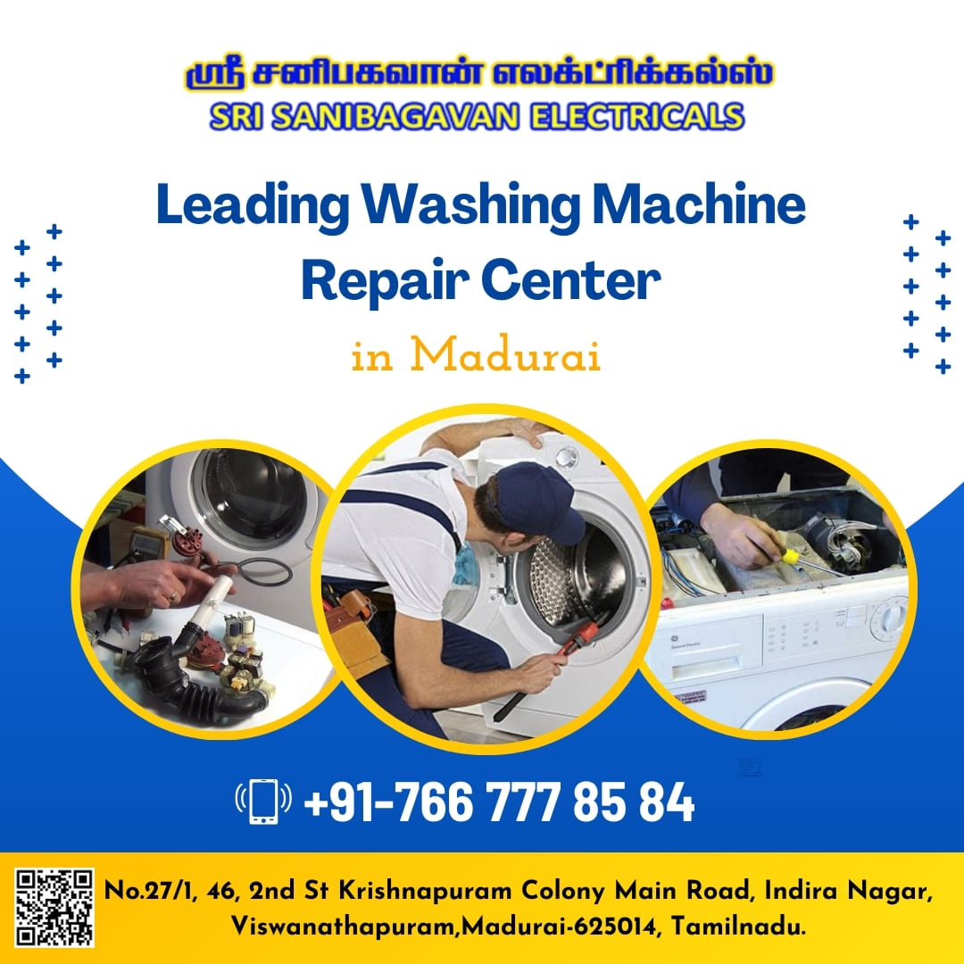 Leading Washing Machine Repair Center In Madurai