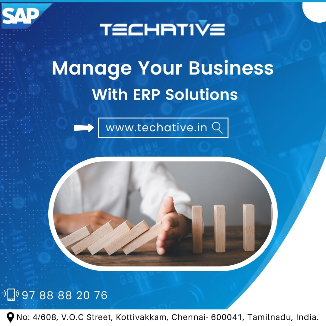 Manage Your Business With Erp Solutions