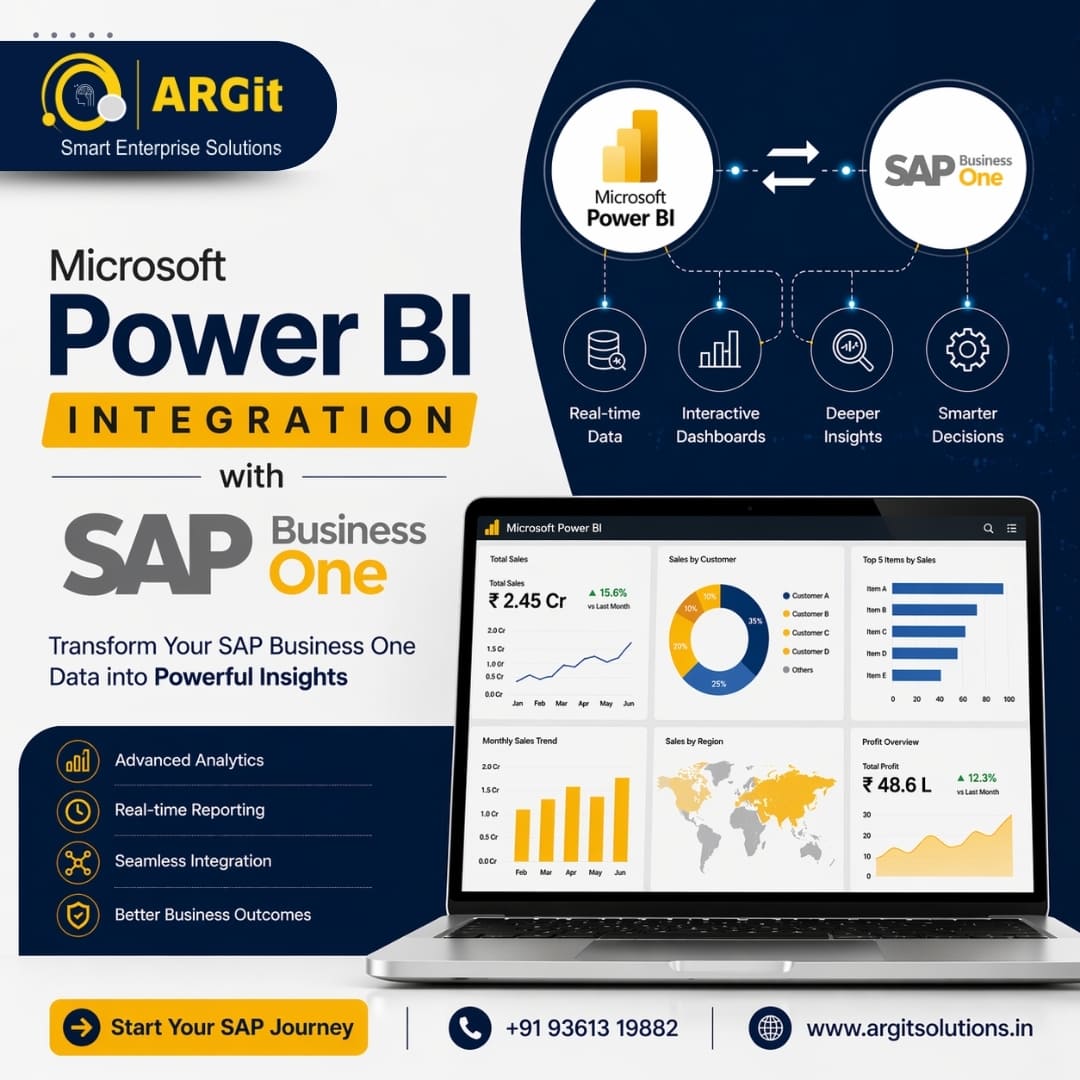 Advanced Sap Business One Reporting With Microsoft Power Bi 