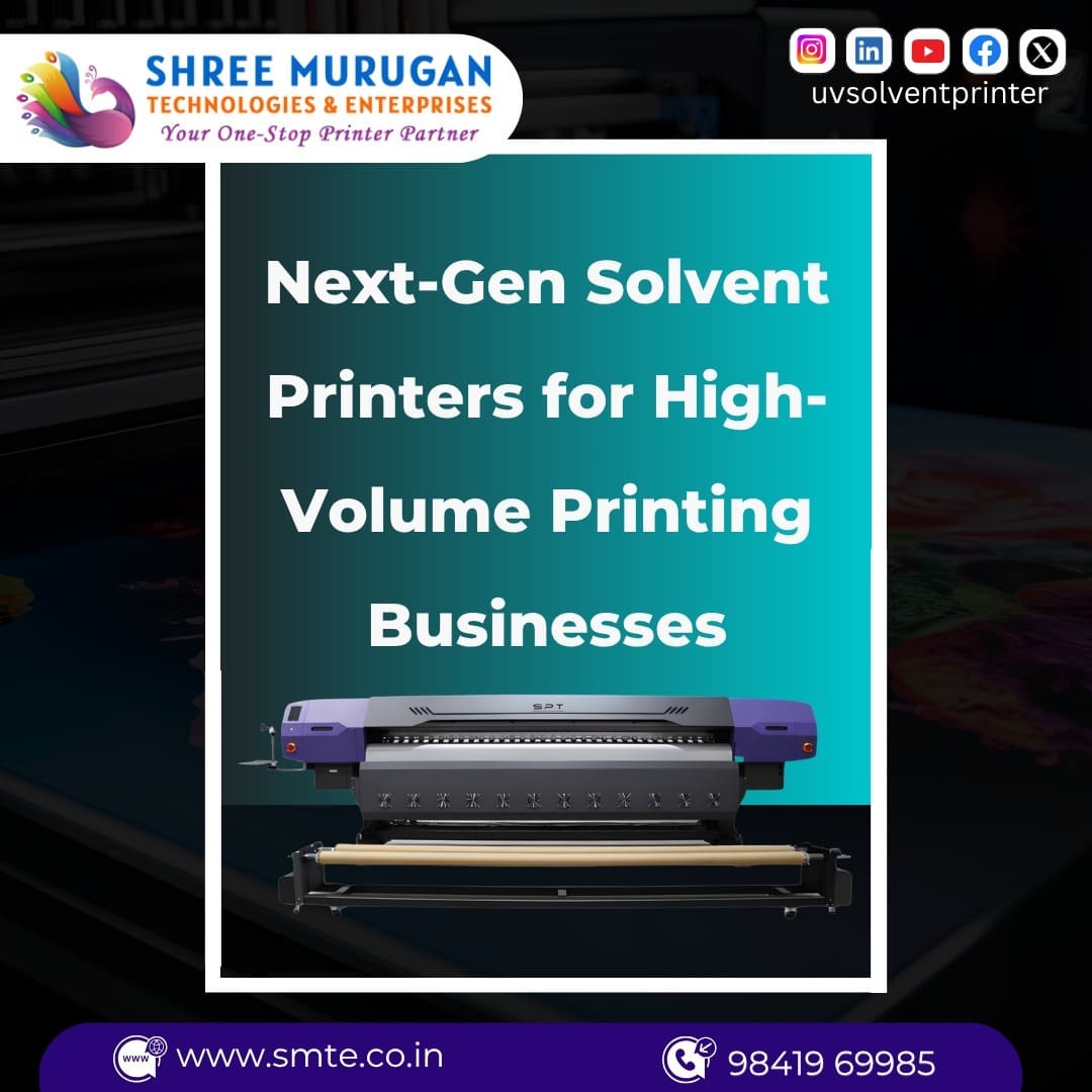 Large Format Solvent Printers And Printers