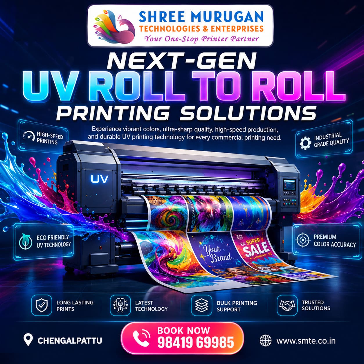 Next-gen Uv Roll To Roll Printing Solutions | Smte