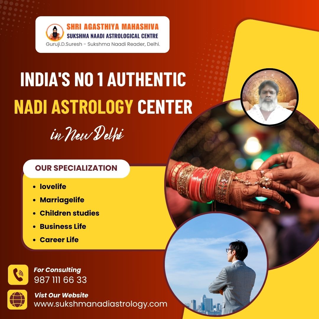 Authentic Nadi Astrology Center In New Delhi