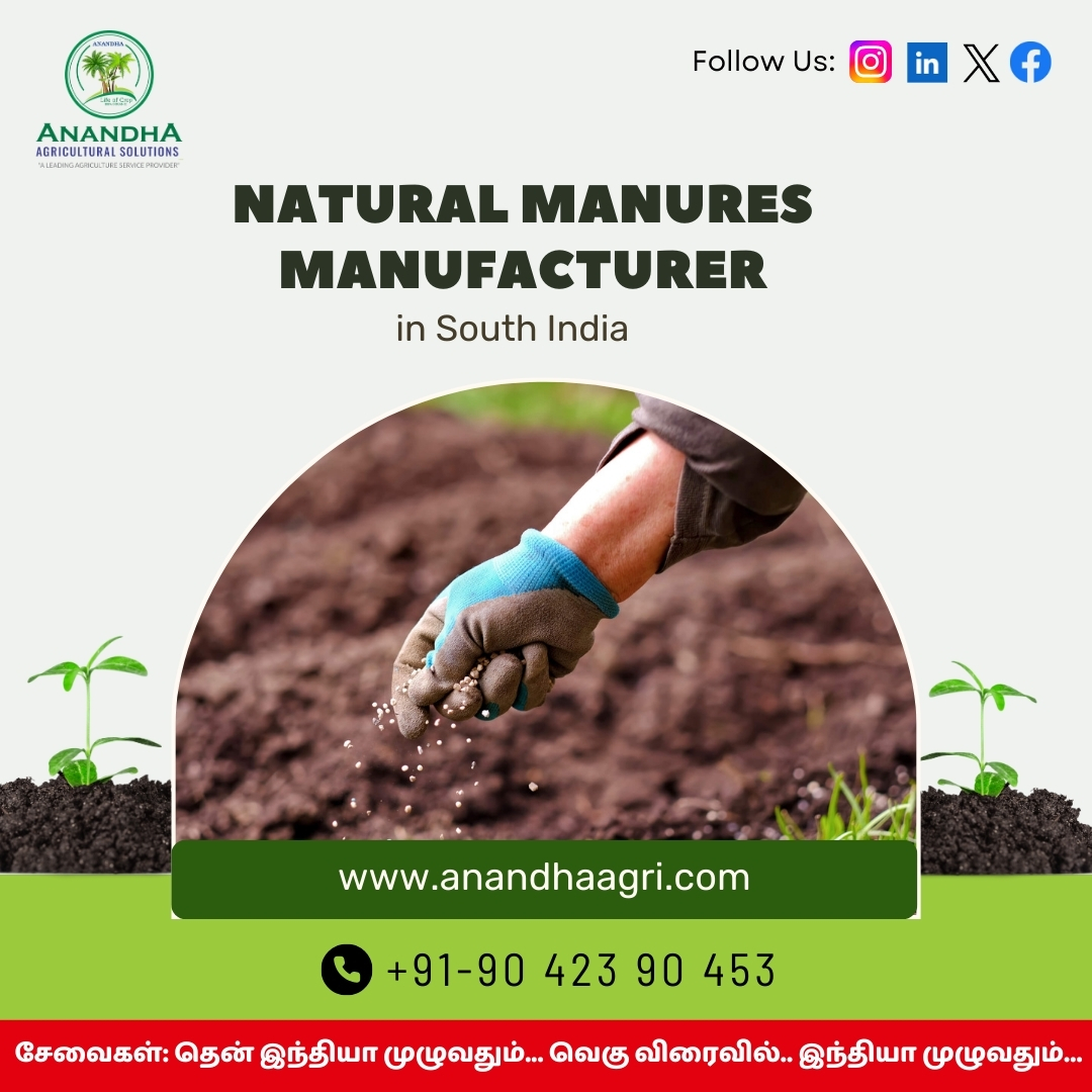 Leading Organic Manure  Manufacturer In Tamilnadu