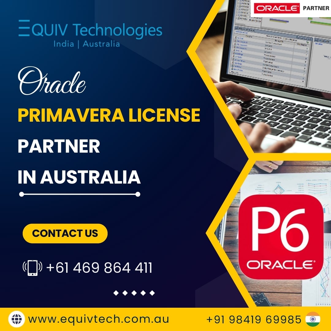 Oracle Primavera License Partner In Australia