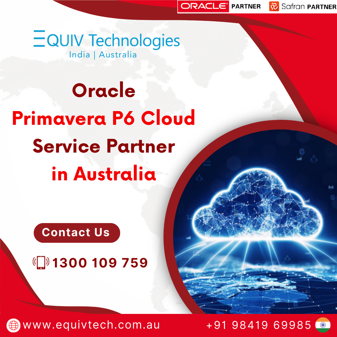 Oracle Primavera P6 Cloud Service Provider In Australia