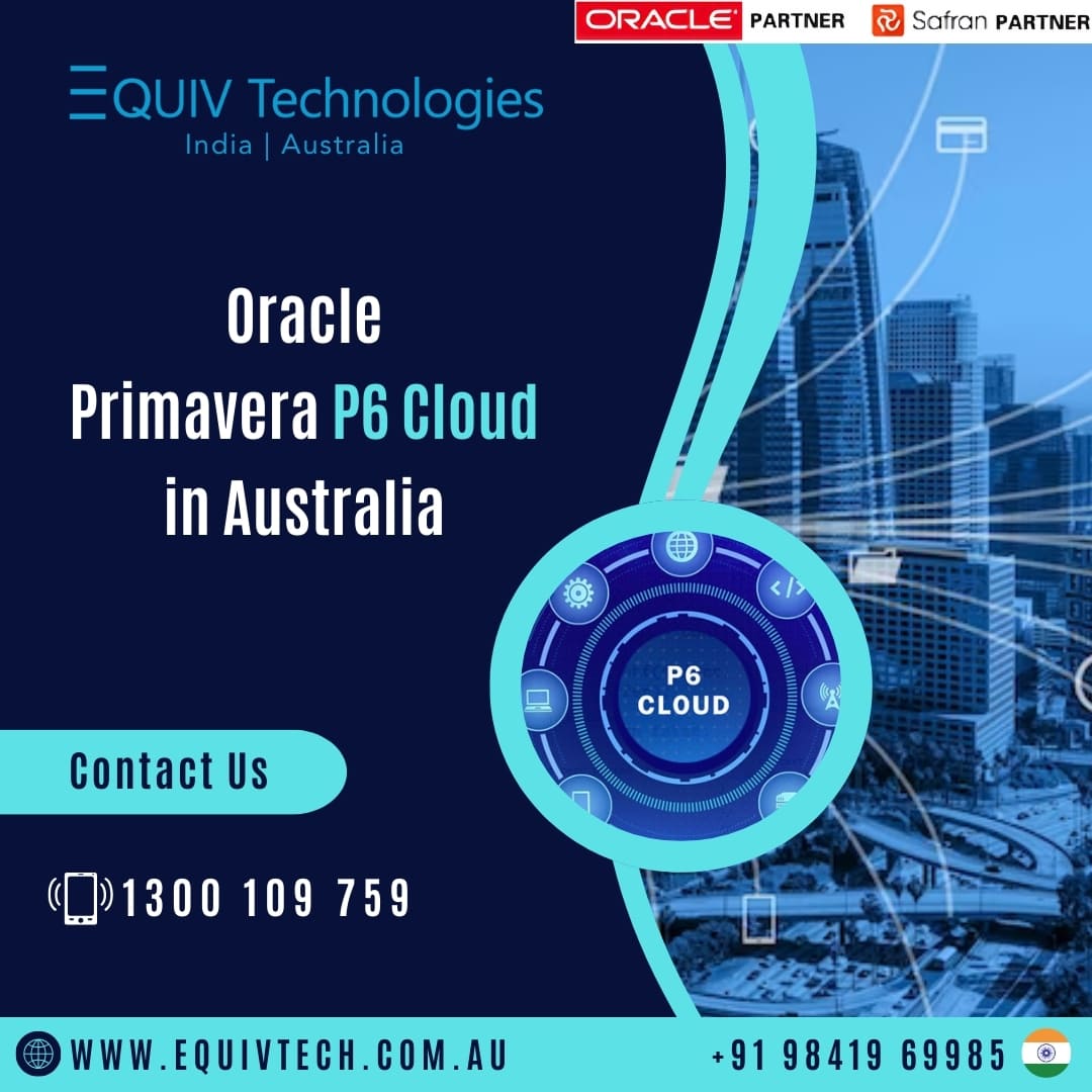 Oracle Primavera P6 Cloud In Australia